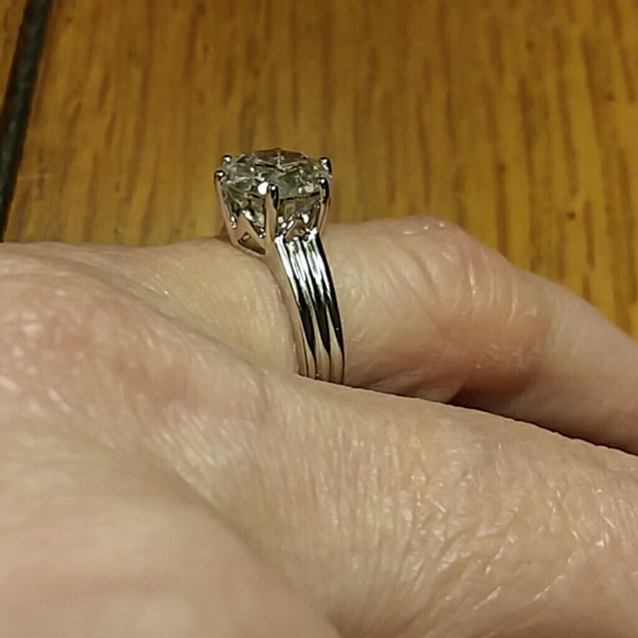 SOLD HERKIMER DIAMOND QUARTZ  RING - Picture 6 of 8